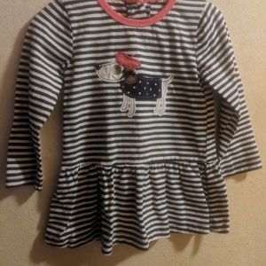 2T dachshund tunic